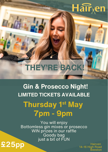 Hairven - Gin & Prosecco Night